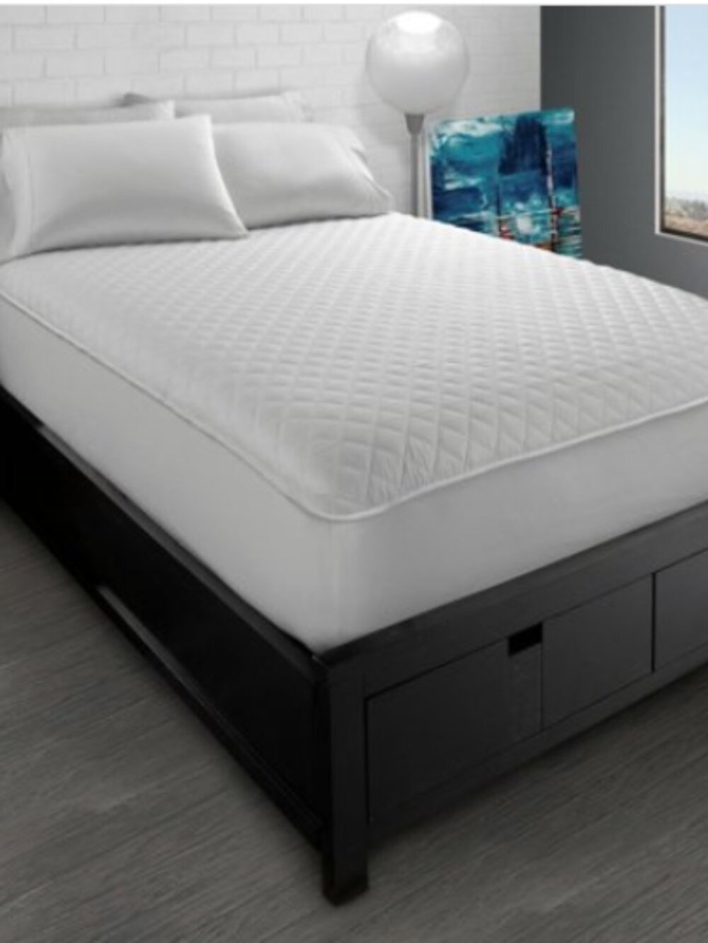 Classic Quilted Mattress Pad, Ella Jayne